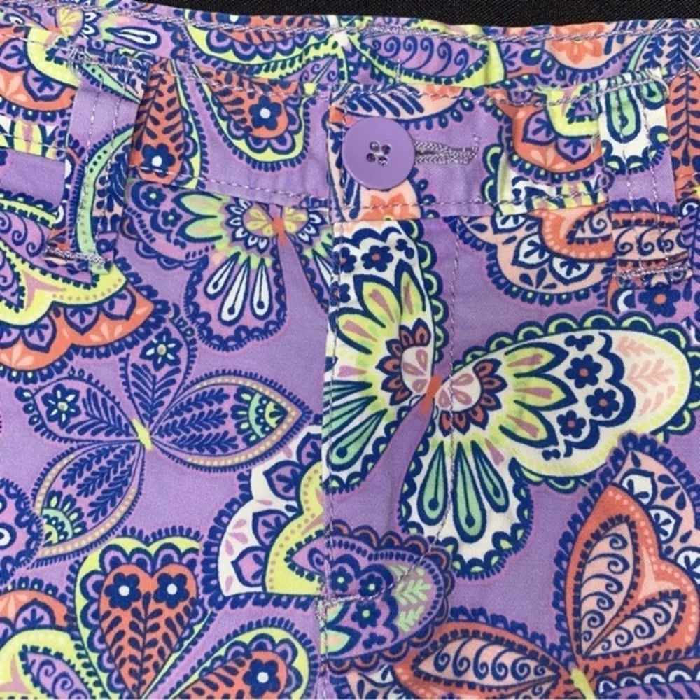 Faded Glory shorts purple butterfly size‎ 12